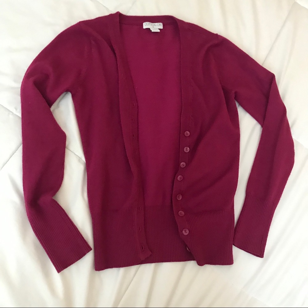 Cotton On V-neck Cardigan Size Small